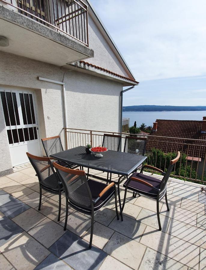 Seaview Apartment With Balcony And Terrace Barac Crikvenica Eksteriør billede