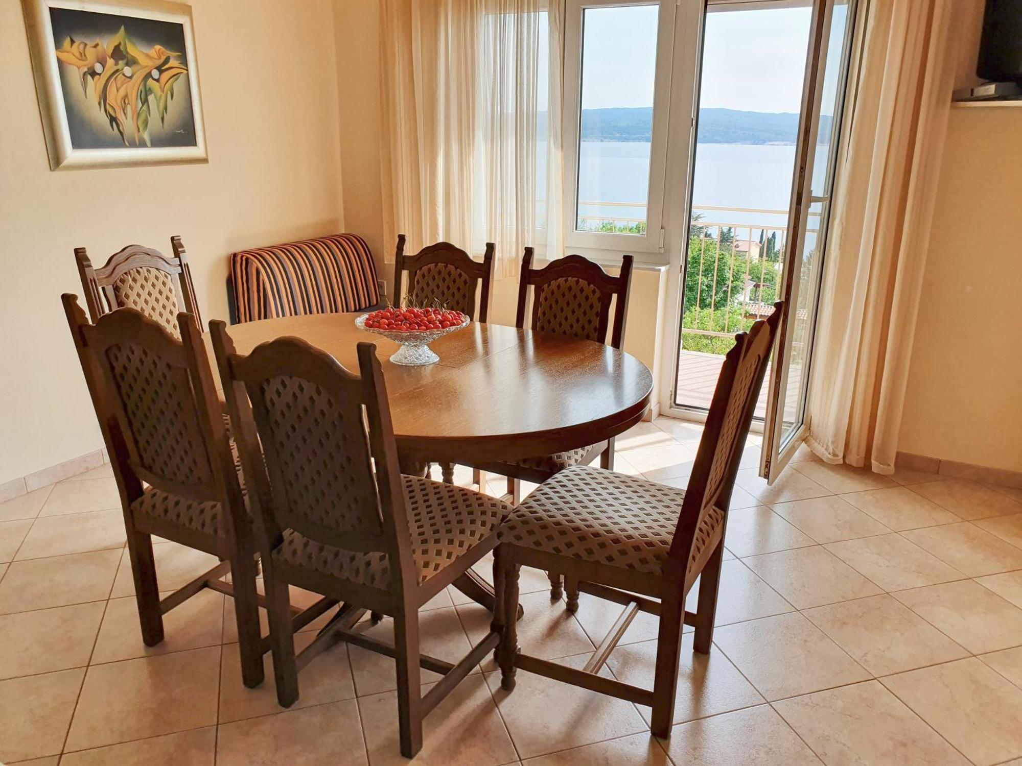 Seaview Apartment With Balcony And Terrace Barac Crikvenica Eksteriør billede