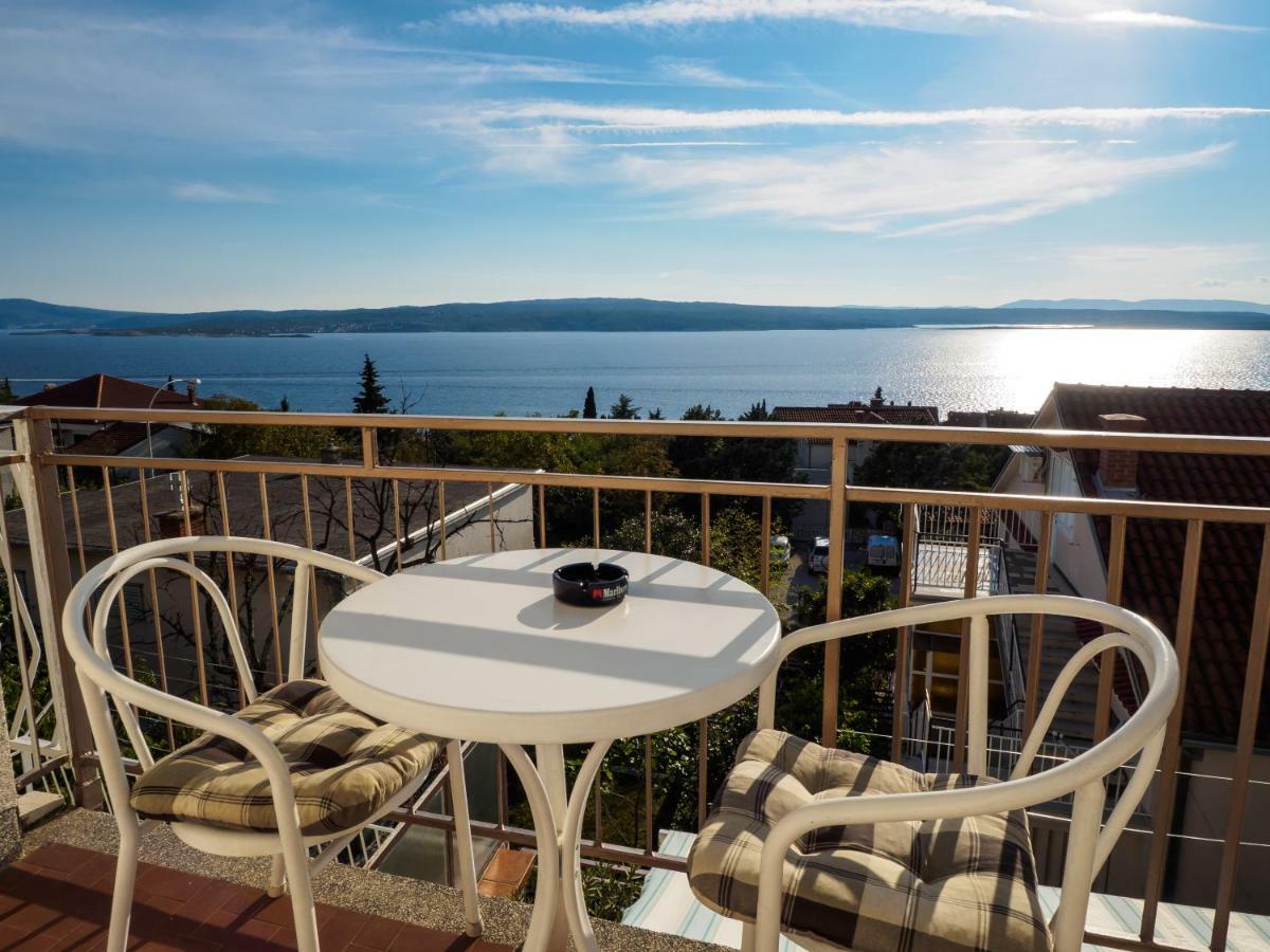 Seaview Apartment With Balcony And Terrace Barac Crikvenica Eksteriør billede